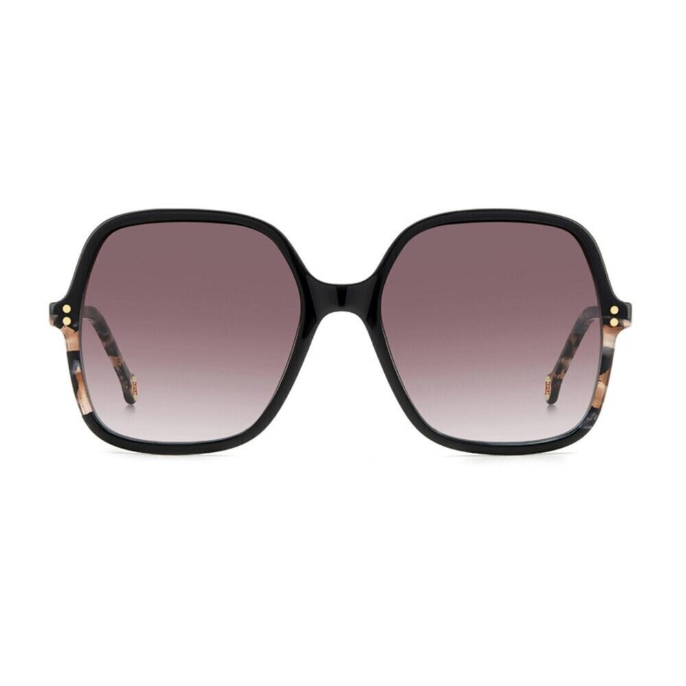 NEW Carolina Herrera HER 0244/S 0WR73X Black/Havana Sunglasses authentic